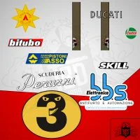 Pack complet Stickers Ducati 450 desmo corsa replica